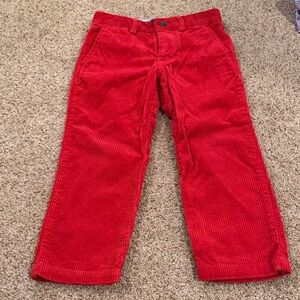 Polo by Ralph Lauren Kids Red Corduroy Pants